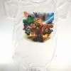 dav Sublimation Blanks : Short Sleeved Babygrow/Body Vest