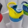 Sublimation Blanks : 12oz (354mls) Kids 2-Toned Colour Lids Straight Tumbler
