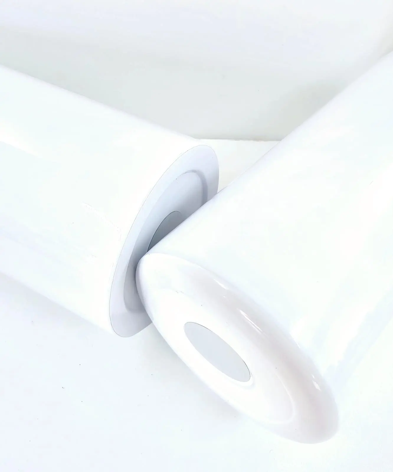 15ozNewFlatEdgeTumbler Sublimation Blanks : 15oz Straight Flat Bottom Tumbler (White & Silver)