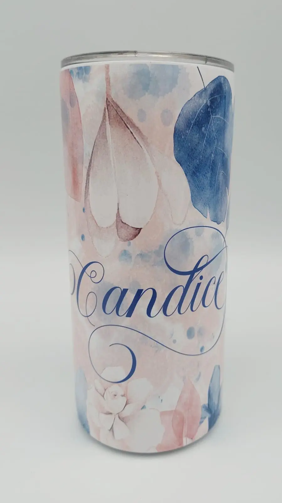15ozPrint Sublimation Blanks : 15oz Straight Flat Bottom Tumbler (White & Silver)