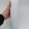 30oz_StraightWhite_Hand Sublimation Blanks : 30oz Straight Flat Edged Bottom Tumbler