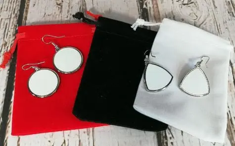 EarringBags Sublimation Blanks