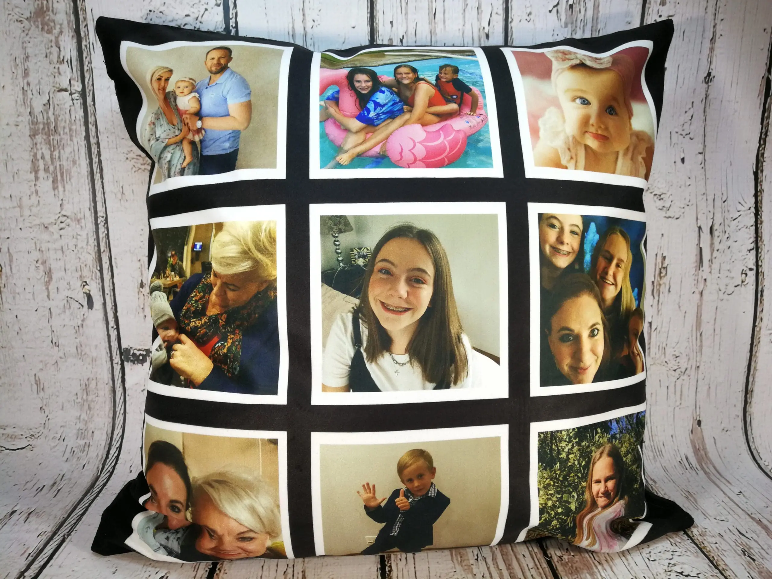 9 panel cushion sublimation blanks