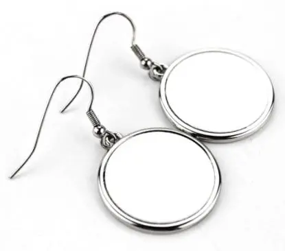 RoundEarrings sublimation blanks