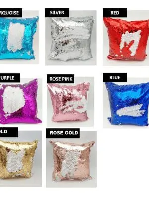 Sublimation Blanks : Sequins Cushion Covers