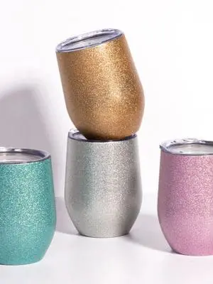 12ozGlitter Sublimation Blanks