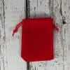 Bag_red Sublimation Blanks : Velvet Bags END OF RANGE