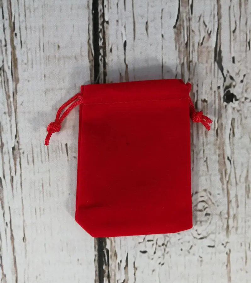 Bag_red Sublimation Blanks : Velvet Bags END OF RANGE