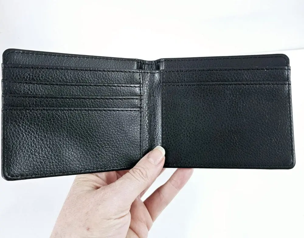 Sublimation Blanks : Men's PU Leather Wallet Single and Double Sided