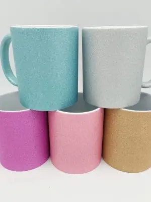 11oz Glitter Mugs Sublimation Blanks : Glitter Mugs Now