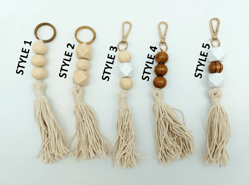 Boheim_Tassels_5Styles Keychain Accessories : Boeheim Tassels Keyrings