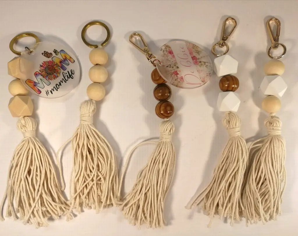 dav Keychain Accessories : Boeheim Tassels Keyrings