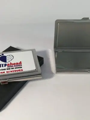 dav Sublimation Blanks : Metal Business Card Holder Now in Stock