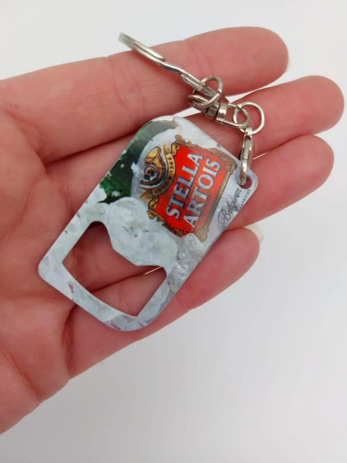 Sublimation Blanks : Metal Bottle Opener Keychain & Box for Sublimation