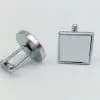 Sublimation Blanks : Metal Cufflinks