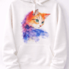 Hoodie_WhiteC Sublimation Blanks : Polyester Hoodies