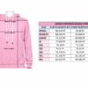 Hoodiesmeasurment2 Sublimation Blanks : Polyester Hoodies
