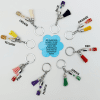 ResinFlowers_Colours Keychain Accessories : Resin Flower Keychains
