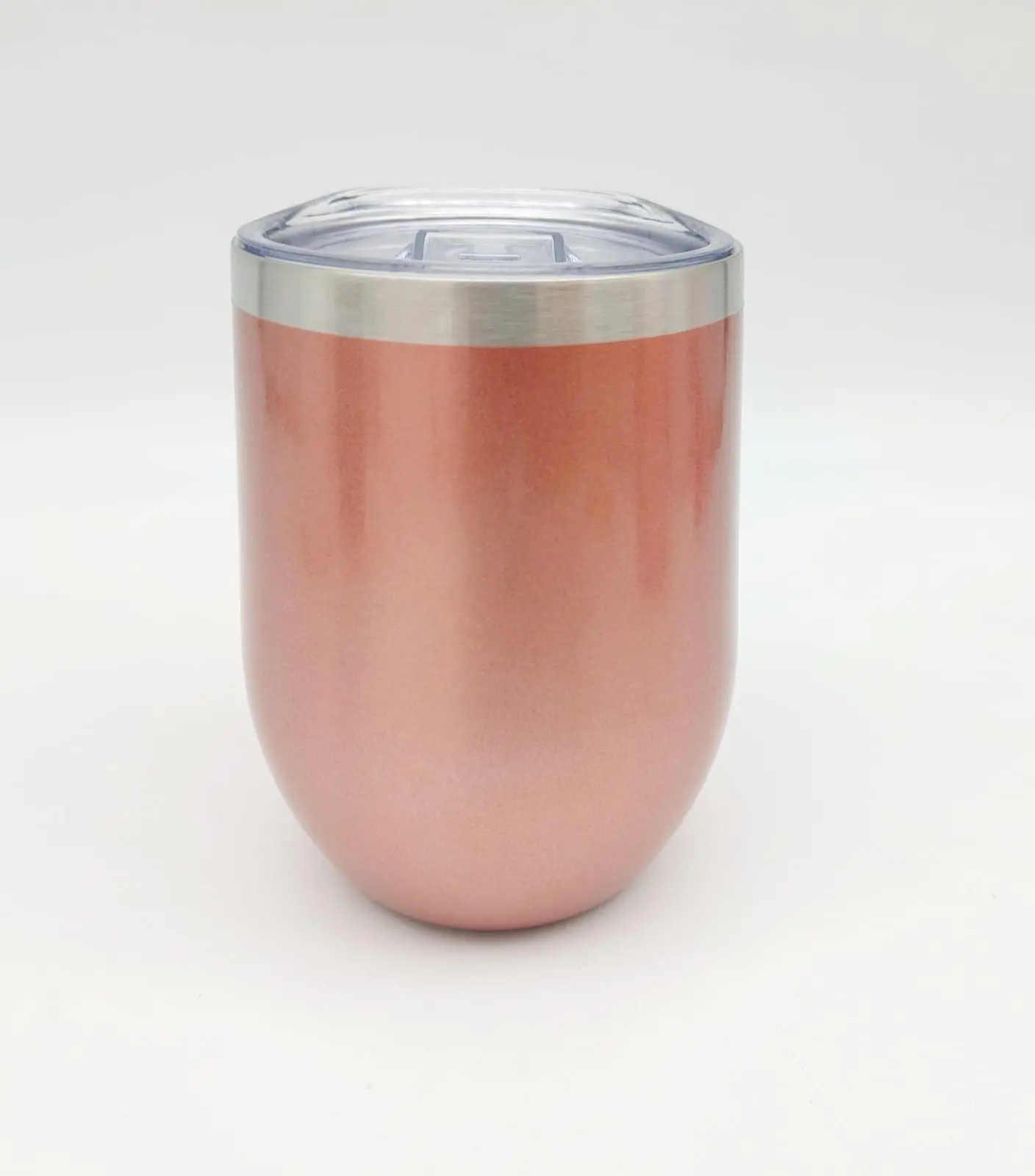 Engraving/Vinyl Blanks : 12oz Silver Rimmed Powder Coated Tumblers