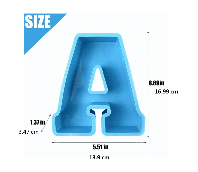 Resin & Epoxy : Large Silicone Alpha Moulds