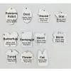 Sublimation Blanks : Various Shaped MDF Keyrings (end of range)
