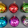 SolidBaubels_2 Christmas Sublimation : 8cm Glossy Solid Baubles