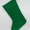 Christmas Blanks : Boot Sequins/Plaid Top Stockings