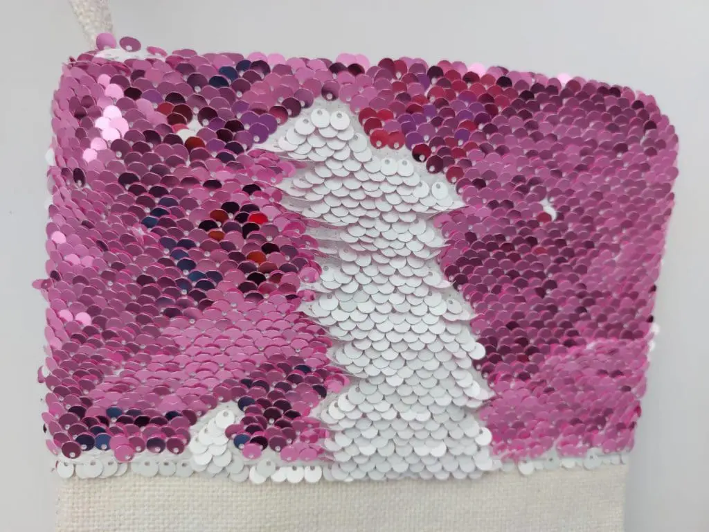 Christmas Blanks : Sequins Top Stockings