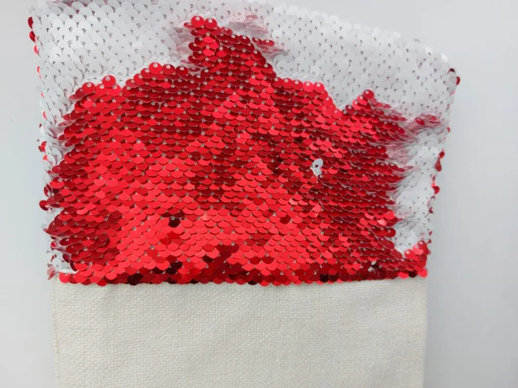 Christmas Blanks : Sequins Top Stockings