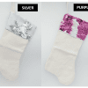 Christmas Blanks : Sequins Top Stockings