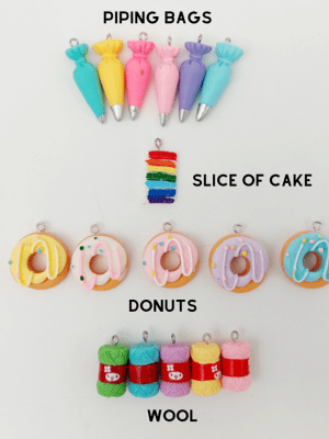 Baking_Sowing Keychain Accessories : Baking & Sewing
