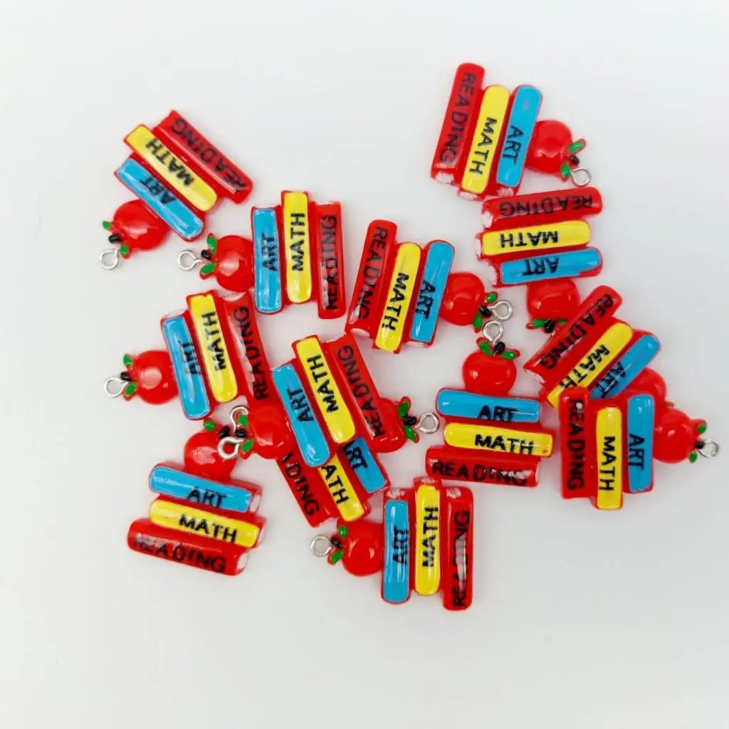 Keychain Accessories : Teacher School Charms