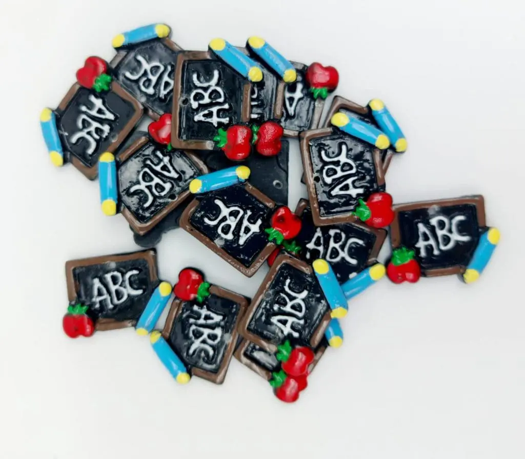 Keychain Accessories : Teacher School Charms