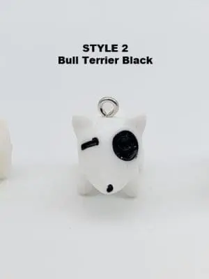 Keychain Accessories : Bull Terrier Charms