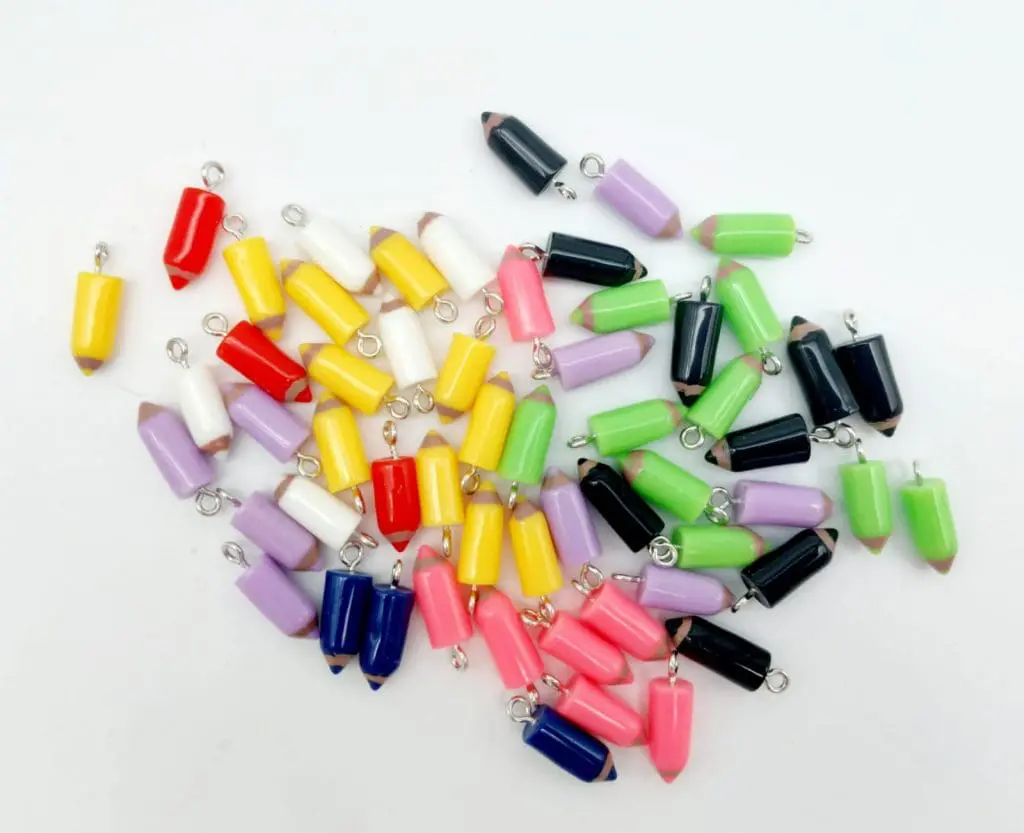 Keychain Accessories : Teacher School Charms