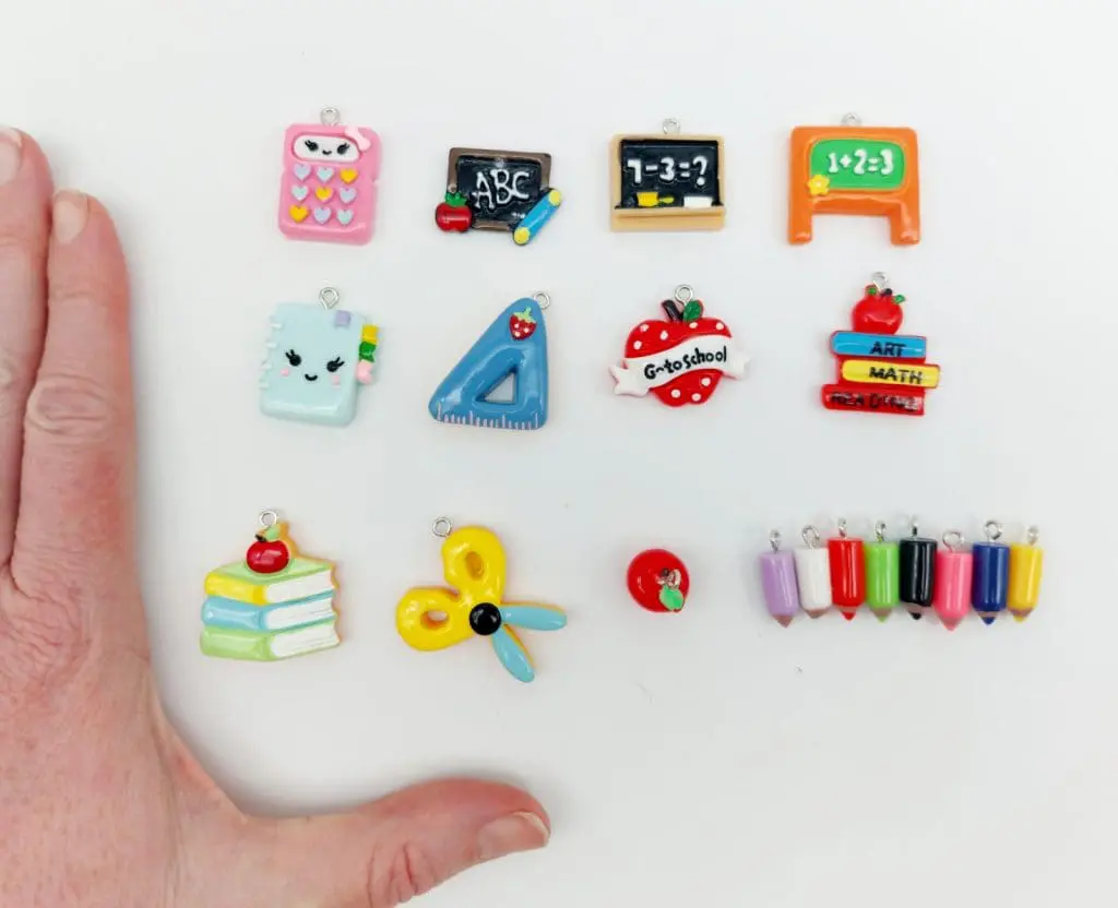 Keychain Accessories : Teacher School Charms