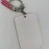 Pencil Back Keychains : Yellow Pencil Acrylic