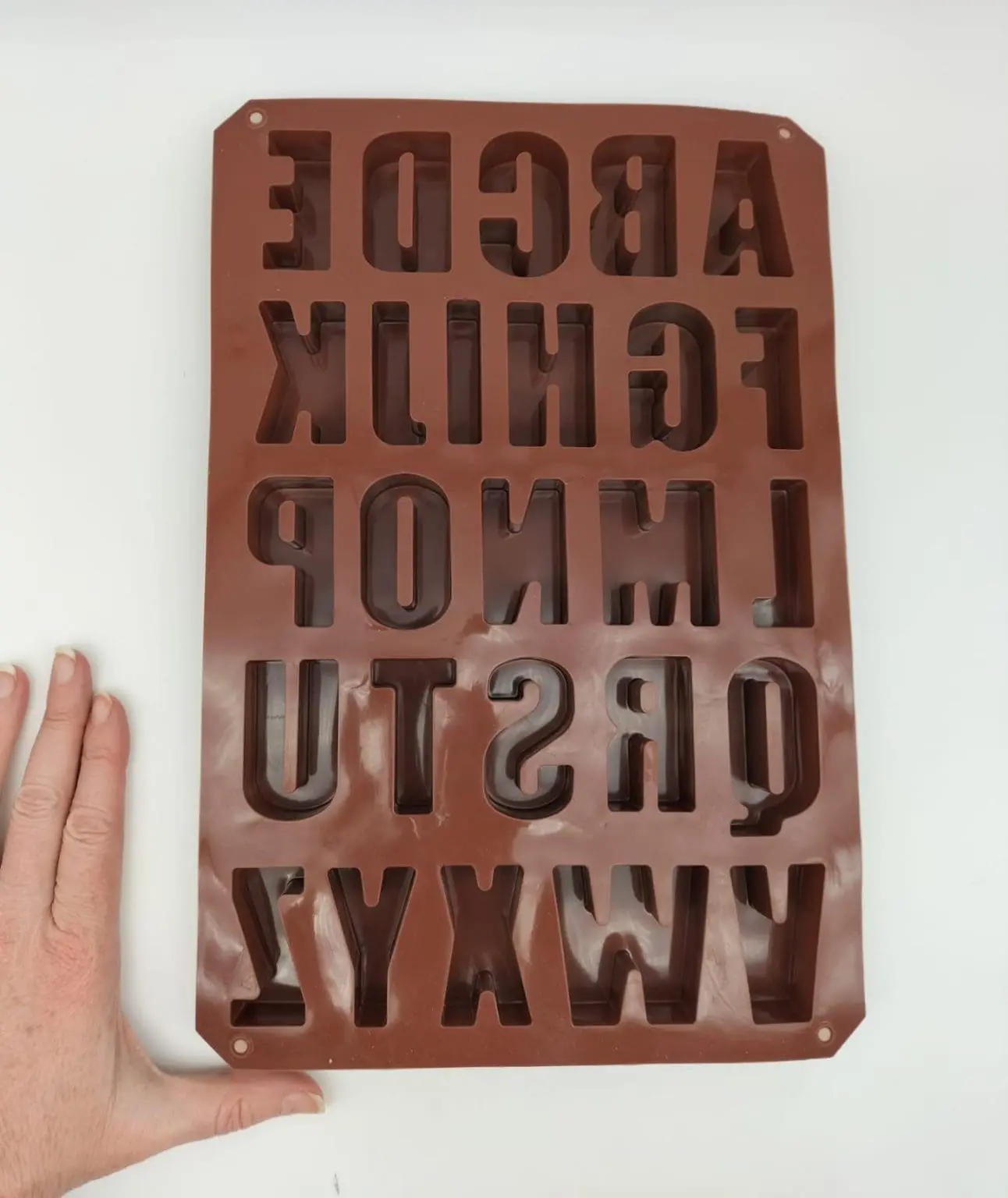 Chunkymould Silicone Moulds : Chunky Alpha Mould (CODE CHUNK_1)