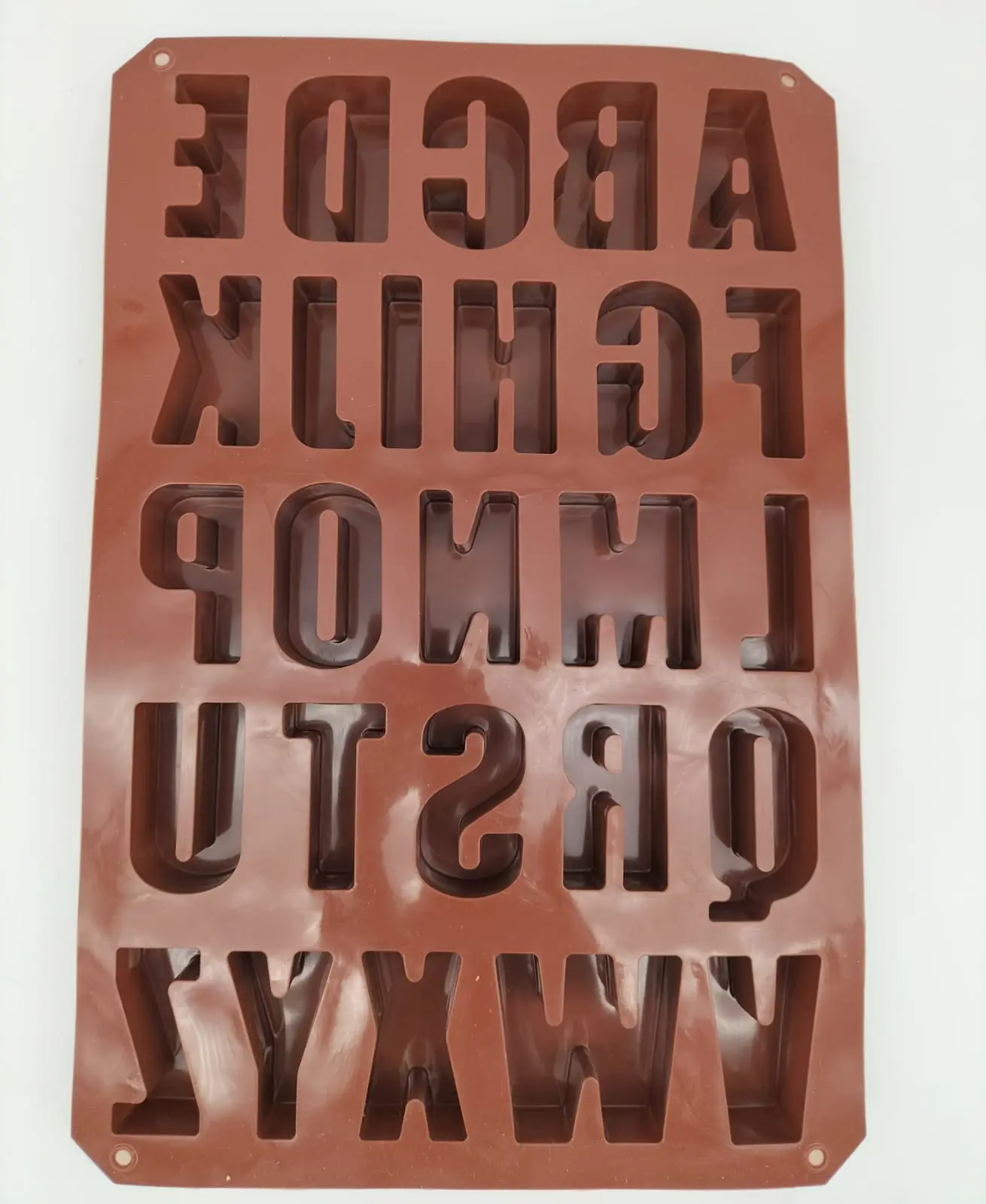 Chunkymould2 Silicone Moulds : Chunky Alpha Mould (CODE CHUNK_1)