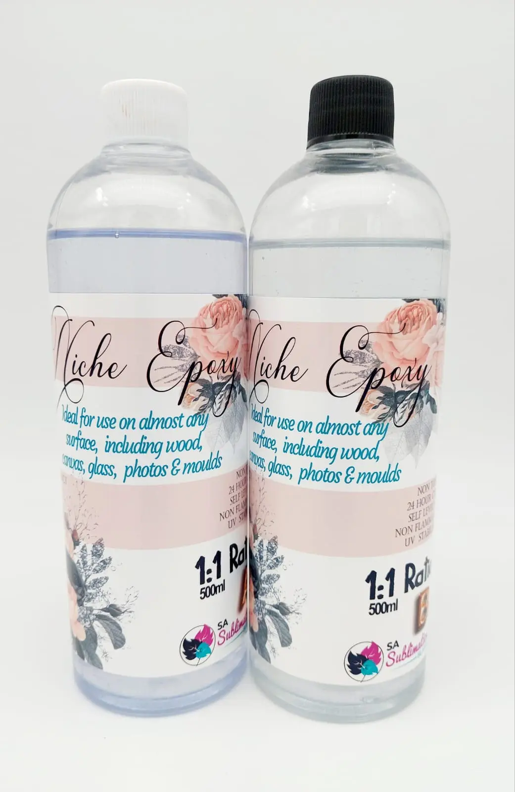 Epoxy1to1_1 Resin Supplies : Niche Epoxy 1:1 1l (500ml per part)
