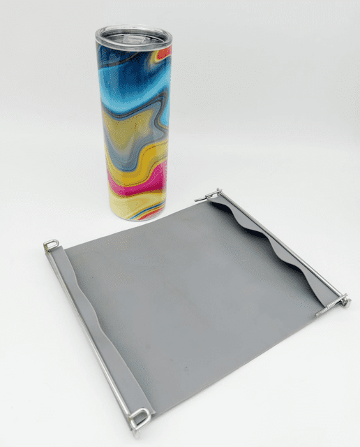 Sublimation Blanks : 15/20oz Grey Tumbler Clamp