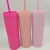 20220105_124431 Acylic Tumblers : 16oz Matte Pastel Acrylic Skinny Tumblers (34 Colours)