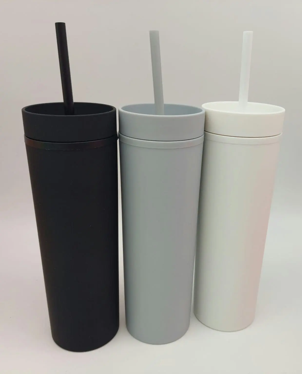 20220105_124448 Acylic Tumblers : 16oz Matte Pastel Acrylic Skinny Tumblers (34 Colours)