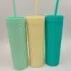 20220105_124503 Acylic Tumblers : 16oz Matte Pastel Acrylic Skinny Tumblers (34 Colours)