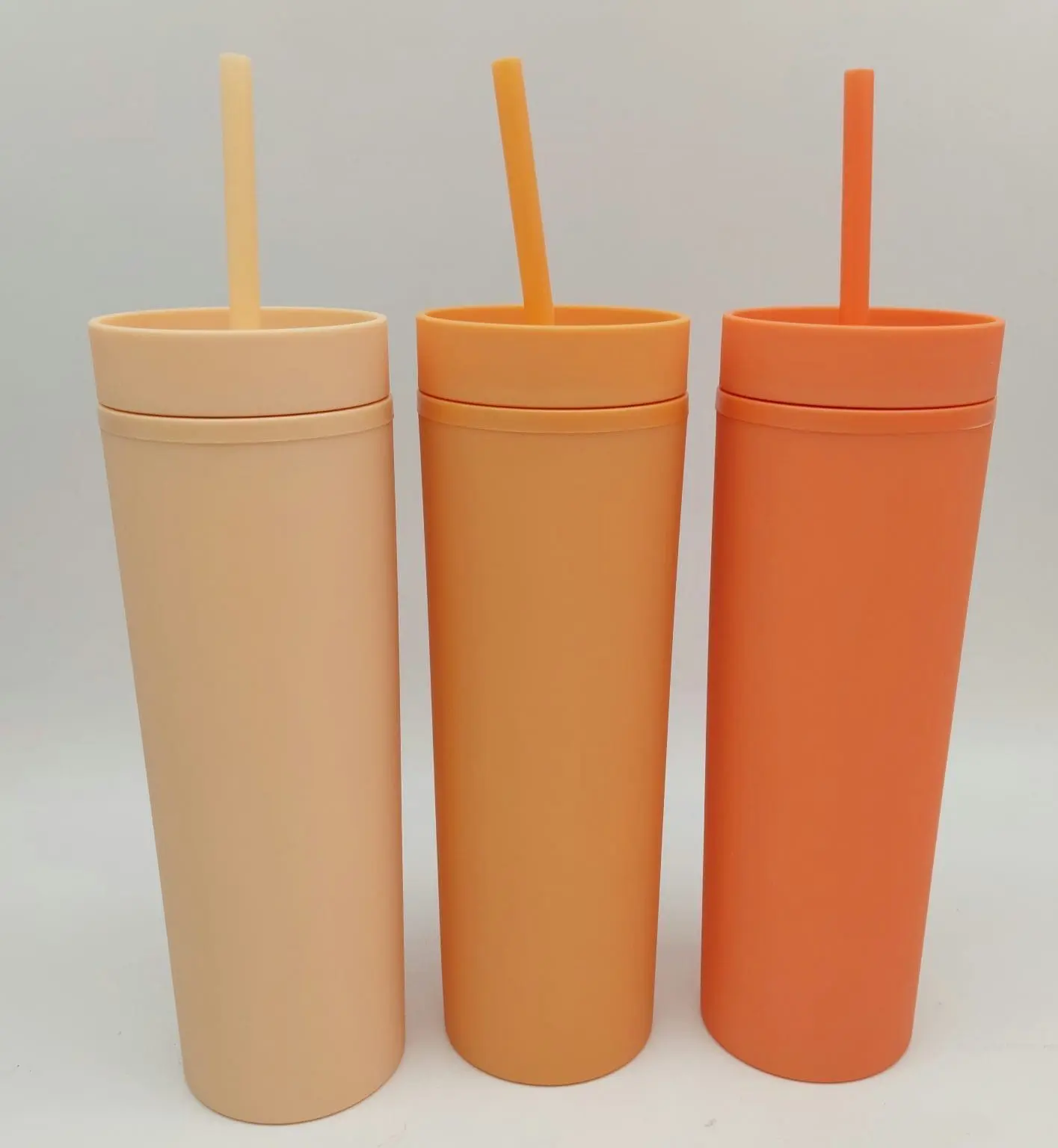 20220105_124524 Acylic Tumblers : 16oz Matte Pastel Acrylic Skinny Tumblers (34 Colours)