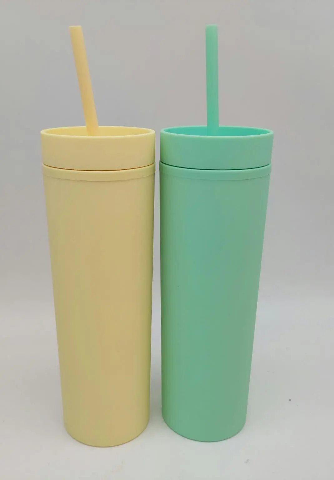 20220105_124543 Acylic Tumblers : 16oz Matte Pastel Acrylic Skinny Tumblers (34 Colours)