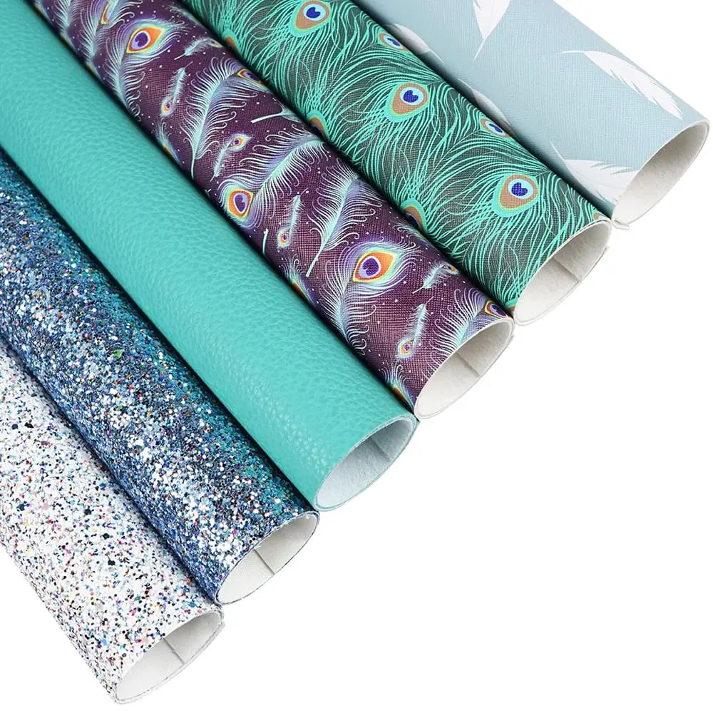 Faux Leather : 6 Piece Feather Deluxe (FL22)