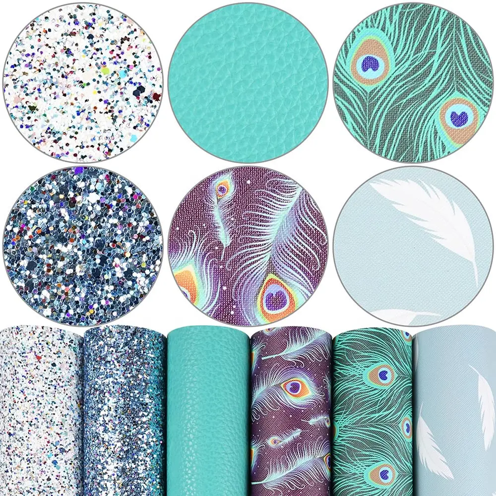 Faux Leather : 6 Piece Feather Deluxe (FL22)