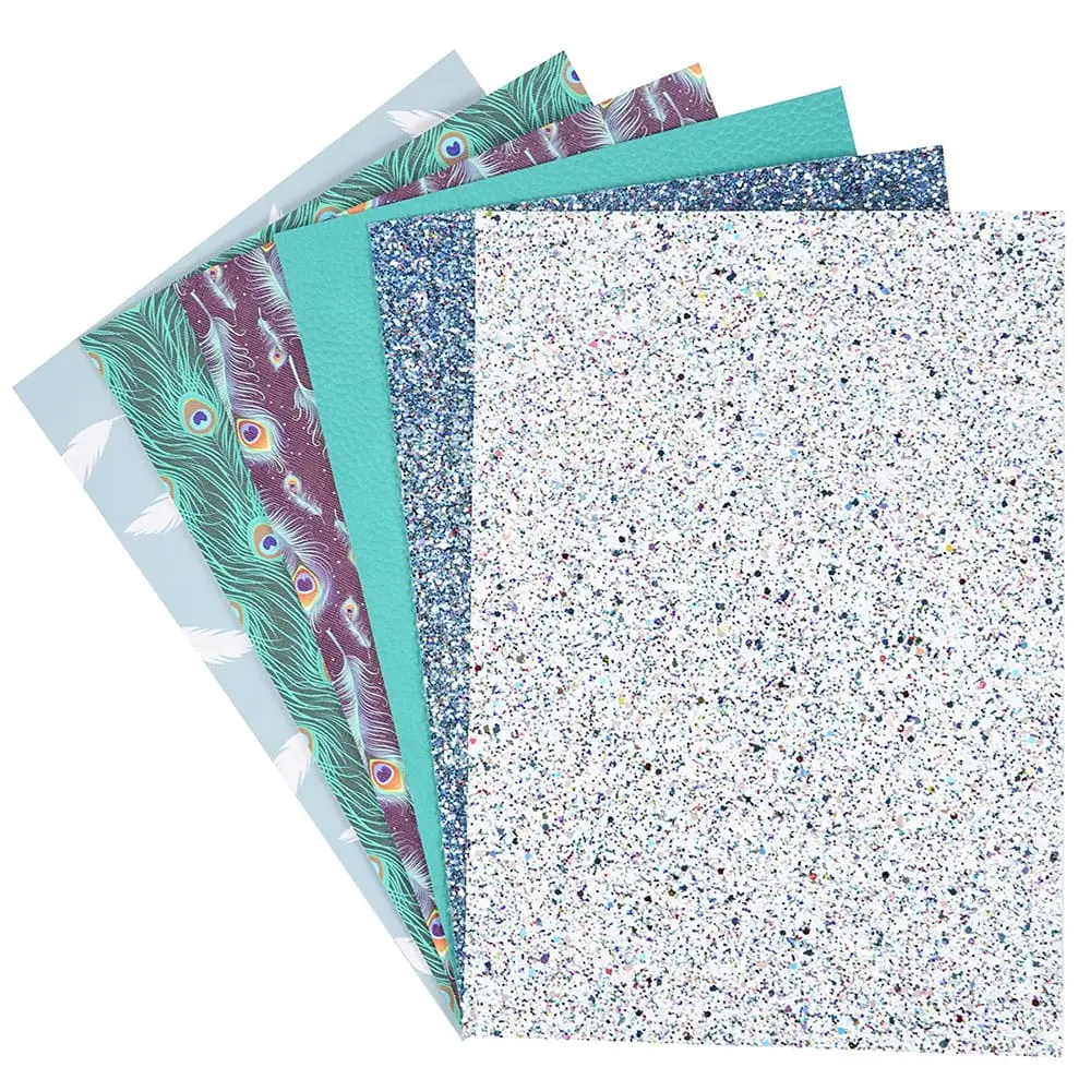 Faux Leather : 6 Piece Feather Deluxe (FL22)