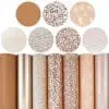 Faux Leather : 7 Piece Rose Gold Fantasy (FL19)